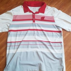 Wisconsin Badgers XL Adidas Golf Polo